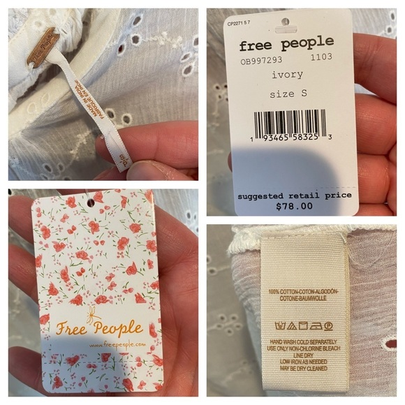 Free People Letters to Juliet eyelet lace top - Picture 12 of 12